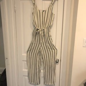 Asos Striped Jumpsuit La Classe Couture